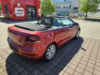 Gebraucht VW Golf Cabriolet 105 PS (77 kW) 2011 Rot Cabrio