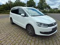 Gebraucht VW Sharan Allstar 150 PS (110 kW) 2017 Weiß Van / Kleinbus