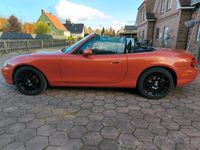 Gebraucht Mazda MX5 110 PS (80 kW) 2005 Orange Cabrio