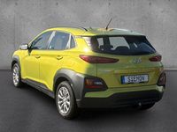 Gebraucht Hyundai Kona Select 120 PS (88 kW) 2018 Gelb SUV