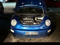 Brugt VW New Beetle 75 HK (55 kW) 2002 Blå Hatchback