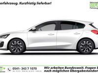 Neu Ford Focus Titanium X 125 PS (91 kW) 2025 Frozen white Limousine