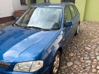 Gebraucht Mazda 323 88 PS (64 kW) 2000 Blau Kleinwagen