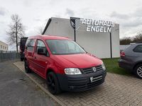 Gebraucht VW Caddy Team 80 PS (58 kW) 2010 Rot Van / Kleinbus