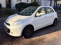 Gebraucht Nissan Micra Tekna 80 PS (58 kW) 2012 Weiß Kleinwagen