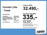 gebraucht Subaru Forester 2.0ie - Trend - LED - Automatik