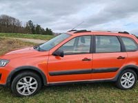 Gebraucht Lada Kalina 87 PS (63 kW) 2017 Orange Kleinwagen