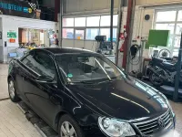 Usata VW Eos 140 CV (102 kW) 2009 Nero Cabrio