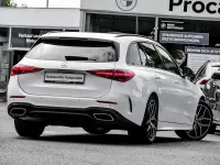 Gebraucht Mercedes C220 AMG line 197 PS (144 kW) 2024 Weiß Kombi