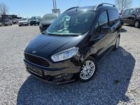 Gebraucht Ford Tourneo Courier Titanium 101 PS (74 kW) 2015 Blau Van / Kleinbus