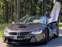 Gebraucht BMW i8 Shadowline 231 PS (169 kW) 2019 Schwarz Cabrio
