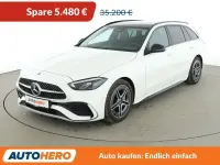 Gebraucht Mercedes C180 AMG line 193 PS (141 kW) 2023 Weiß Limousine