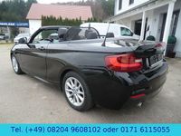 Gebraucht BMW 218 M Sport 150 PS (110 kW) 2017 Schwarz Cabrio