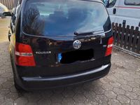 Gebraucht VW Touran 105 PS (77 kW) 2004 Schwarz Van / Kleinbus