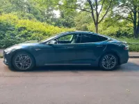 Gebraucht Tesla Model S 350 kW (476 PS) 2014 Grün Kleinwagen