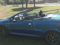 Gebraucht Peugeot 206 CC 109 PS (80 kW) 2005 Blau Cabrio
