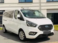 Gebraucht Ford Transit Custom 170 PS (125 kW) 2018 Weiß Van / Kleinbus