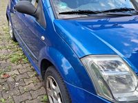Gebraucht Citroën C2 60 PS (44 kW) 2007 Blau Kleinwagen