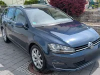 Gebraucht VW Golf VII Highline 125 PS (91 kW) 2017 Blau Kombi