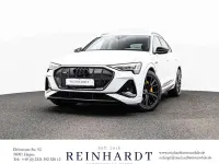 Gebraucht Audi e-tron Sportback Black Edition 300 kW (408 PS) 2022 Gletscherweiß metallic SUV