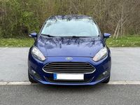 Gebraucht Ford Fiesta SYNC Edition 101 PS (74 kW) 2013 Blau Kleinwagen