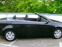 Gebraucht VW Eos 122 PS (89 kW) 2009 Schwarz Cabrio