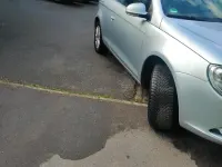 Usata VW Eos 150 CV (110 kW) 2006 Argento Cabrio