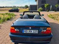 Gebraucht BMW 323 Cabriolet 170 PS (125 kW) 2000 Blau Cabrio