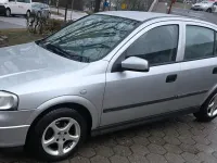 Gebraucht Opel Astra 101 PS (74 kW) 2001 Silber Kleinwagen