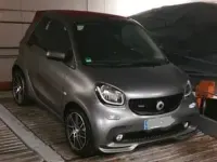 Gebraucht Smart ForTwo Cabrio Brabus 125 PS (91 kW) 2017 Grau Cabrio