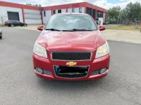 Gebraucht Chevrolet Aveo LT 101 PS (74 kW) 2009 Rot Kleinwagen
