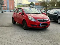 Używany Opel Corsa 90 KM (66 kW) 2008 Czerwony Hatchback