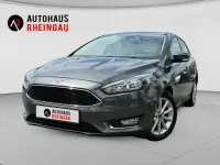 Gebraucht Ford Focus Titanium 125 PS (91 kW) 2018 Magneticgrau (metallic) Limousine
