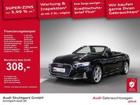 Gebraucht Audi A5 Cabriolet Advanced Plus 204 PS (150 kW) 2024 Mythosschwarz metallic verdeck Cabrio