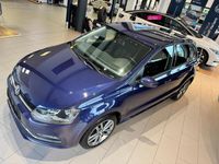 Second-hand VW Polo Allstar 90 CP (66 kW) 2016 Albastru Hatchback