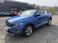 Gebraucht VW T-Roc Cabriolet Style 150 PS (110 kW) 2021 Ravennablau Cabrio