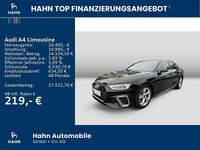 Gebraucht Audi A4 S-Line 163 PS (119 kW) 2022 Mythosschwarz metallic Limousine