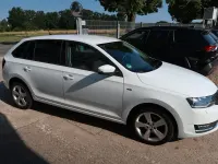 Gebraucht Skoda Rapid Clever 95 PS (69 kW) 2018 Bila laser/laser white Kleinwagen