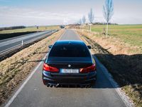 Gebraucht BMW M550 Performance 530 PS (389 kW) 2019 Blau Limousine