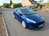Gebraucht Ford Fiesta ST-Line 101 PS (74 kW) 2016 Blau Kleinwagen
