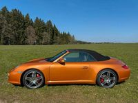 Gebraucht Porsche 911 Carrera S Cabriolet 385 PS (283 kW) 2008 Orange Cabrio