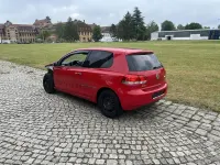 Gebraucht VW Golf VI Trendline 80 PS (58 kW) 2009 Rot Kleinwagen