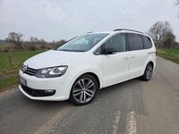 Second-hand VW Sharan 140 CP (102 kW) 2012 Alb Monovolum