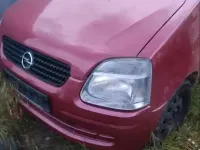 Gebraucht Opel Agila 55 PS (40 kW) 2001 Rot Van / Kleinbus