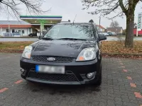 Gebraucht Ford Fiesta 80 PS (58 kW) 2008 Schwarz Kleinwagen