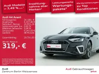 Gebraucht Audi A4 S-Line 150 PS (110 kW) 2022 Mythosschwarz metallic Kombi