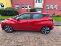 Gebraucht Nissan Micra Acenta 90 PS (66 kW) 2018 Rot Limousine