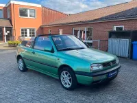 Gebraucht VW Golf Cabriolet 75 PS (55 kW) 1994 Grün Cabrio