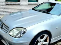 Gebraucht Mercedes SLK230 193 PS (141 kW) 1996 Silber Cabrio