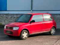 Gebraucht Daihatsu Cuore 58 PS (42 kW) 2000 Rot Kleinwagen